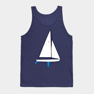 Lightning Sailboat Tank Top